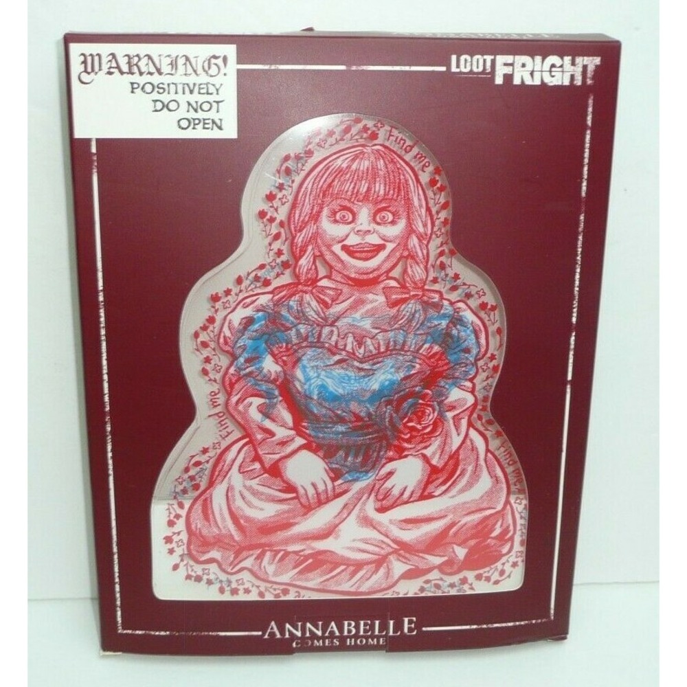 Annabelle Comes Home Loot Fright Crate Halloween Standee Stand Up Demon Doll